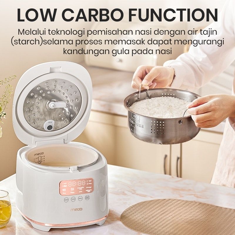 Mecoo Most Aesthetic Rice Cooker UltraWarmth 1.8L