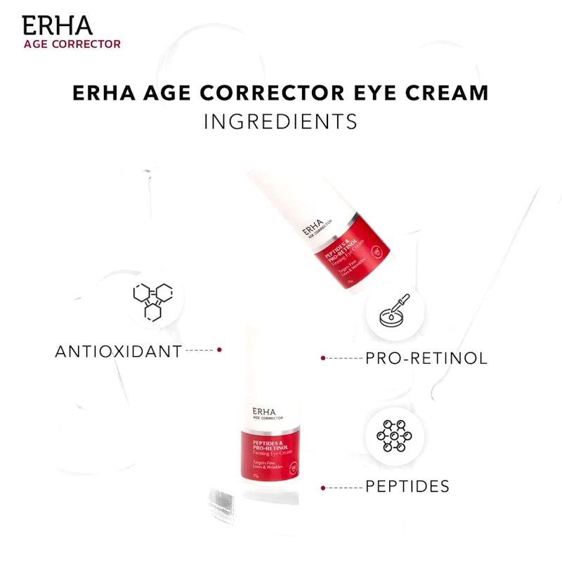 ERHA | Age Corrector Peptides & Pro-Retinol Firming Eye Cream