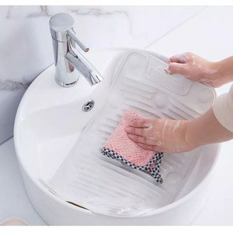 Papan Cuci Baju Serbaguna Silikon Lipat