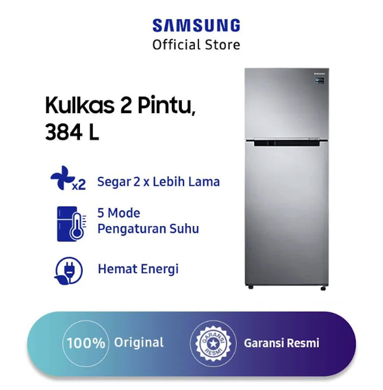 Samsung | Kulkas 2 Pintu dengan Twin Cooling Plus™ 384L