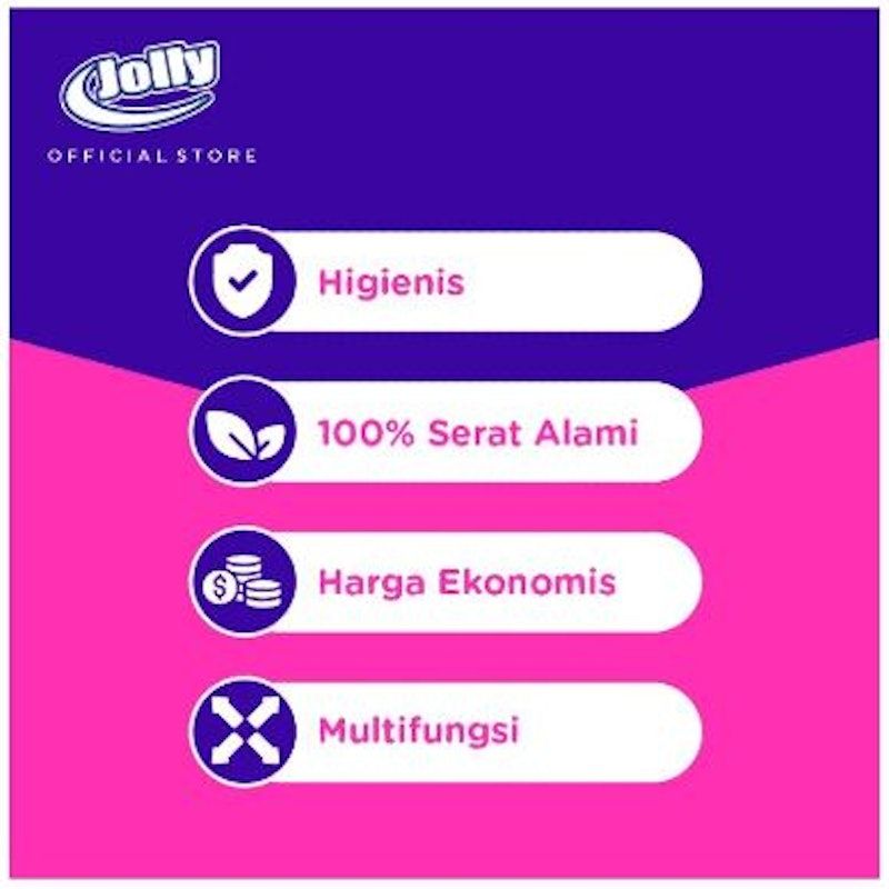 Jolly Bathroom Tissue Core Emboss