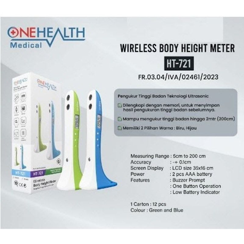 Onehealth Wireless Body Height Meter