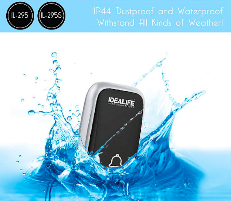 IDEALIFE AC Wireless Doobell
