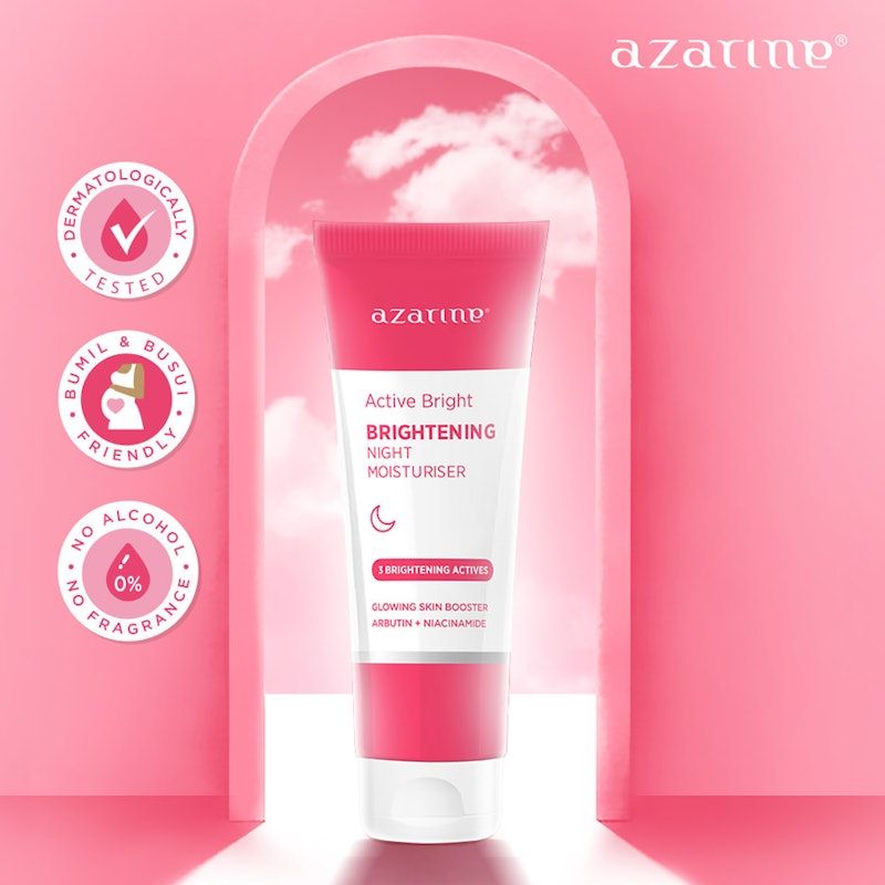 Azarine® | Active Bright Brightening Night Moisturiser