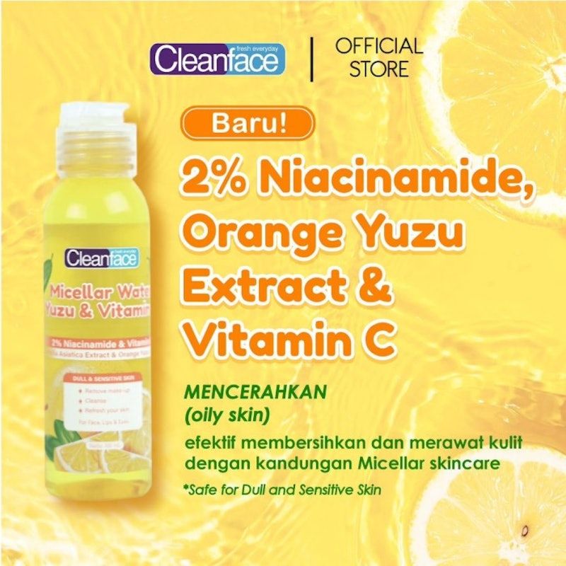 Clean Face | Micellar Water Yuzu & Vitamin C