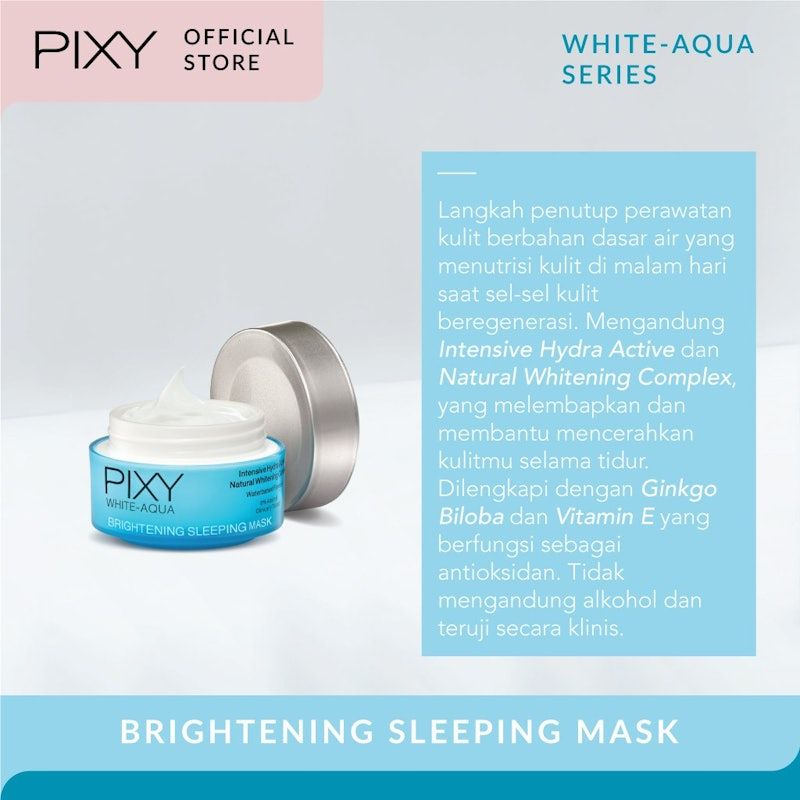 White Aqua Brightening Sleeping Mask