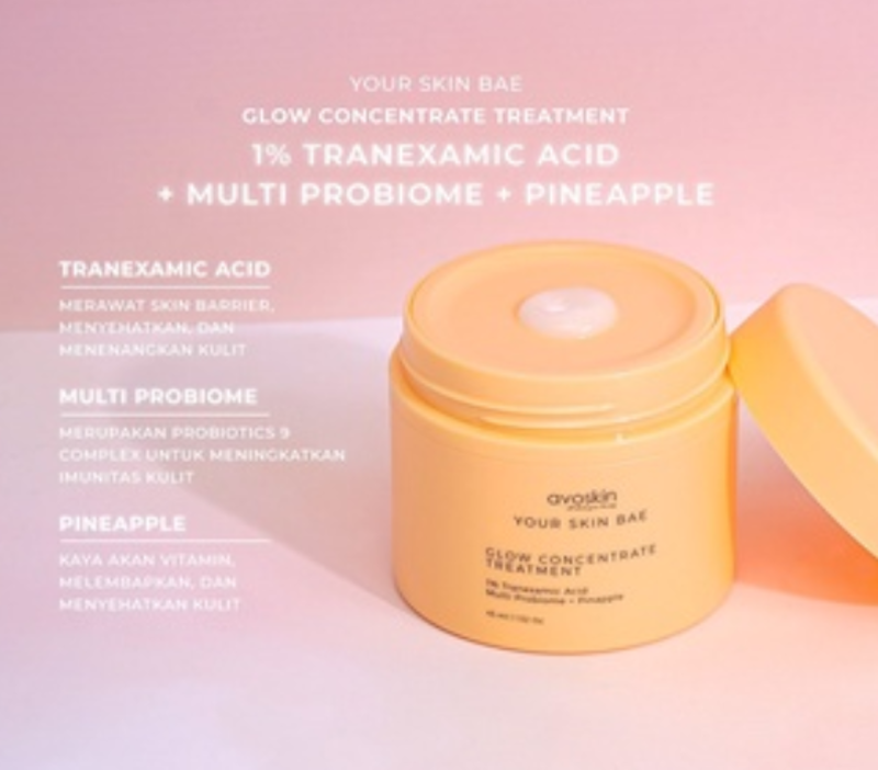 Your Skin Bae Glow Concentrate Treatment 1% Tranexamic Acid + Multi Probiome + Pineapple