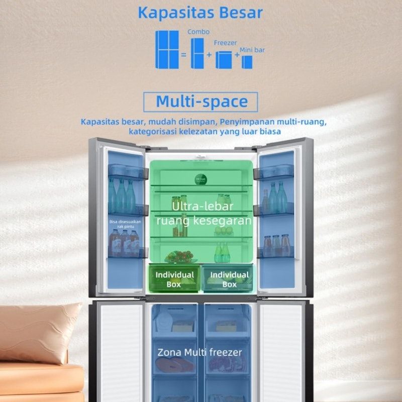 Changhong | Kulkas Multi Door Inverter