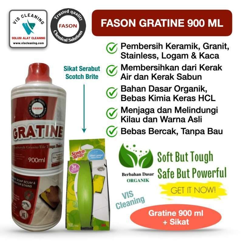 Gratine Pembersih Multifungsi