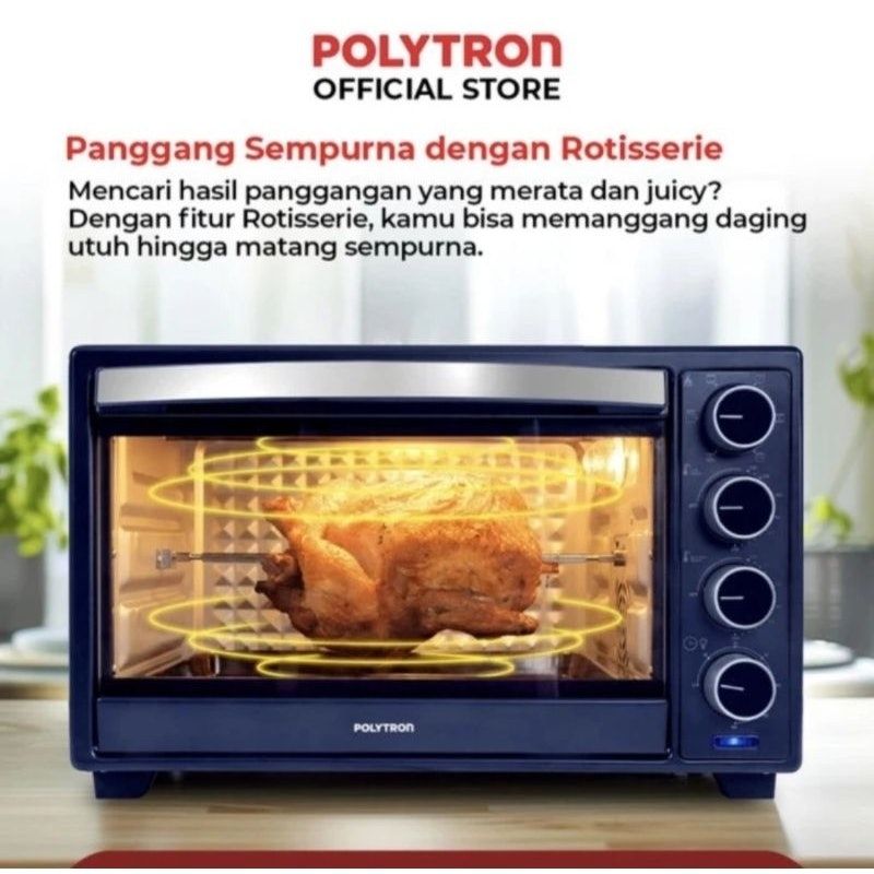 Polytron Oven Listrik 33 Liter