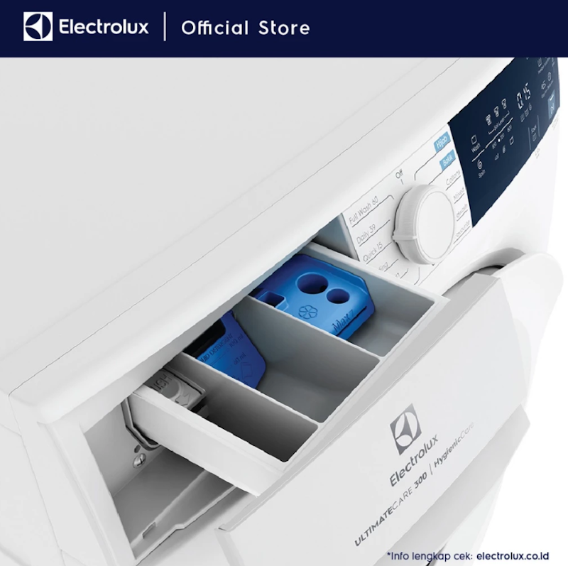 Electrolux | Mesin Cuci Front Loading UltimateCare 300 8kg 1000 rpm