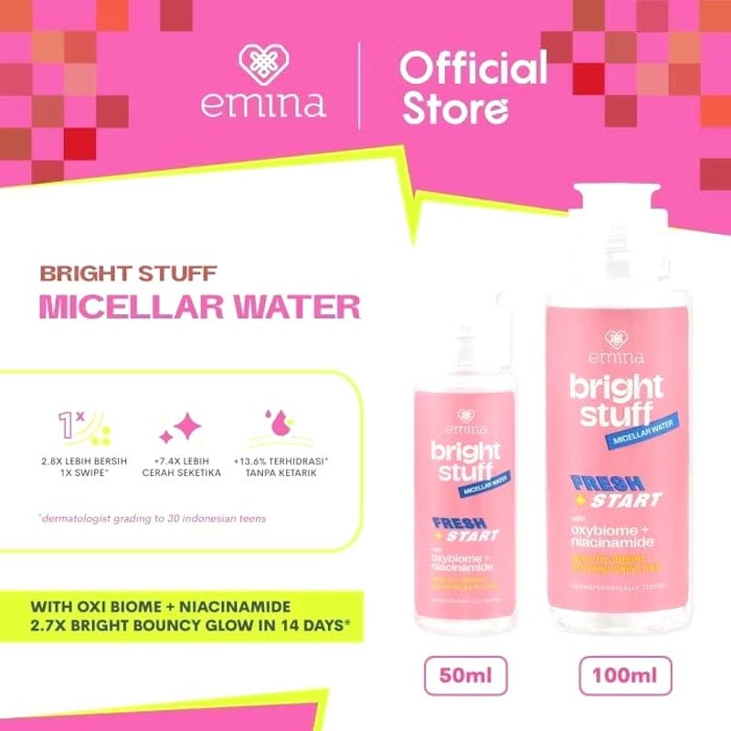Emina | Bright Stuff Micellar Water