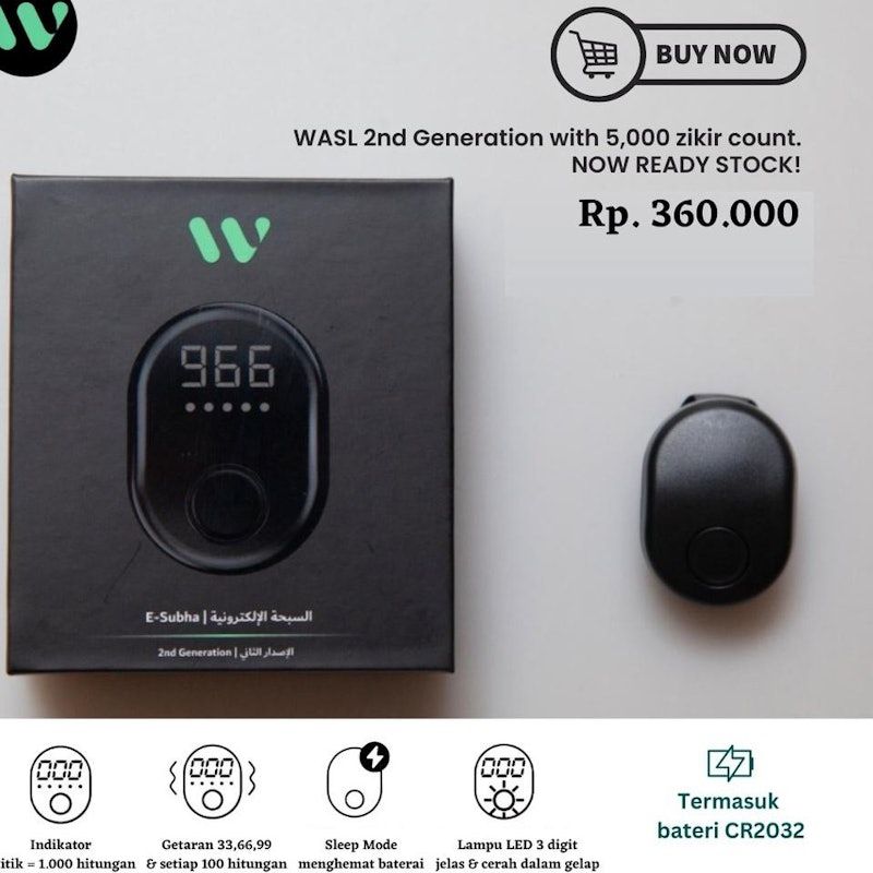 Tasbih Digital LED Modern