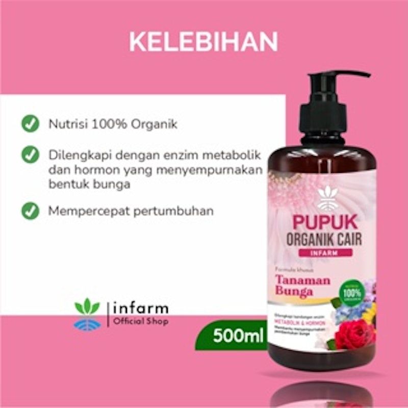 Pupuk Organik Cair Tanaman Bunga