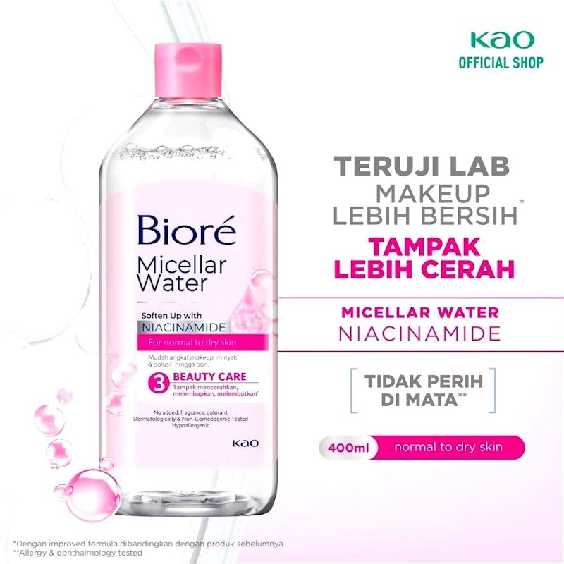 Biore | Micellar Water Soften Up Niacinamide