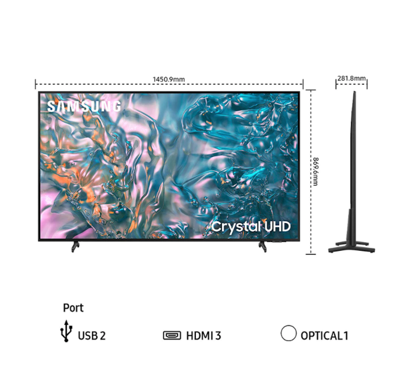 Samsung | 65" Crystal UHD 4K Smart TV