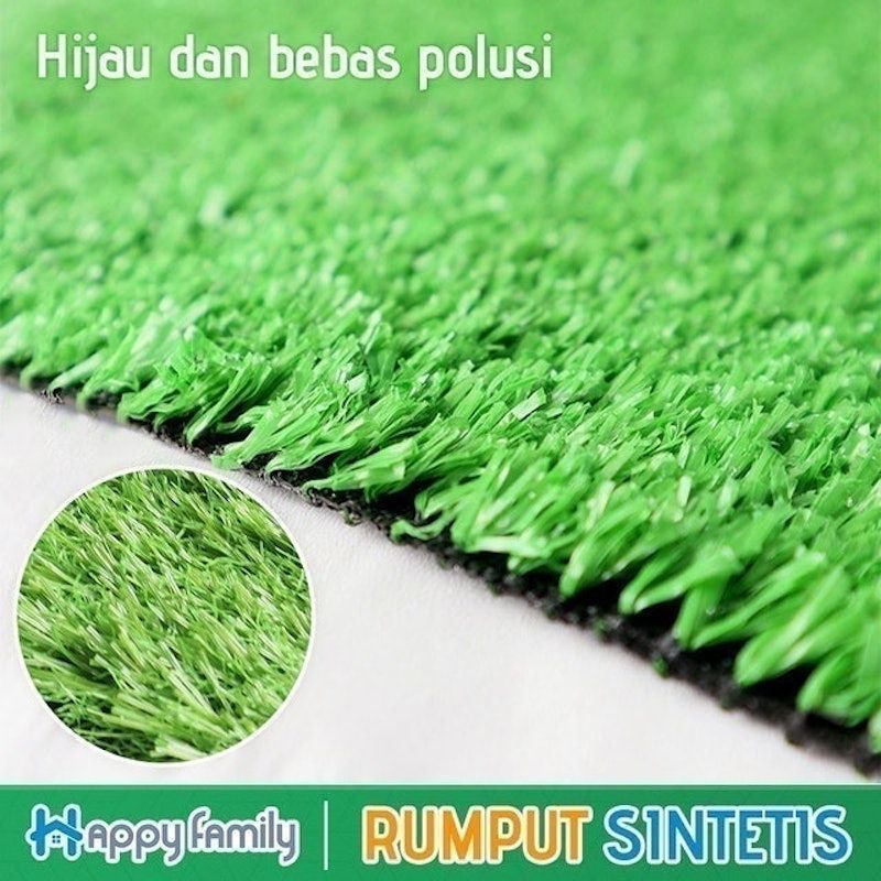 Rumput Sintetis Full Hijau 10 mm