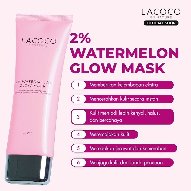2% Watermelon Glow Mask
