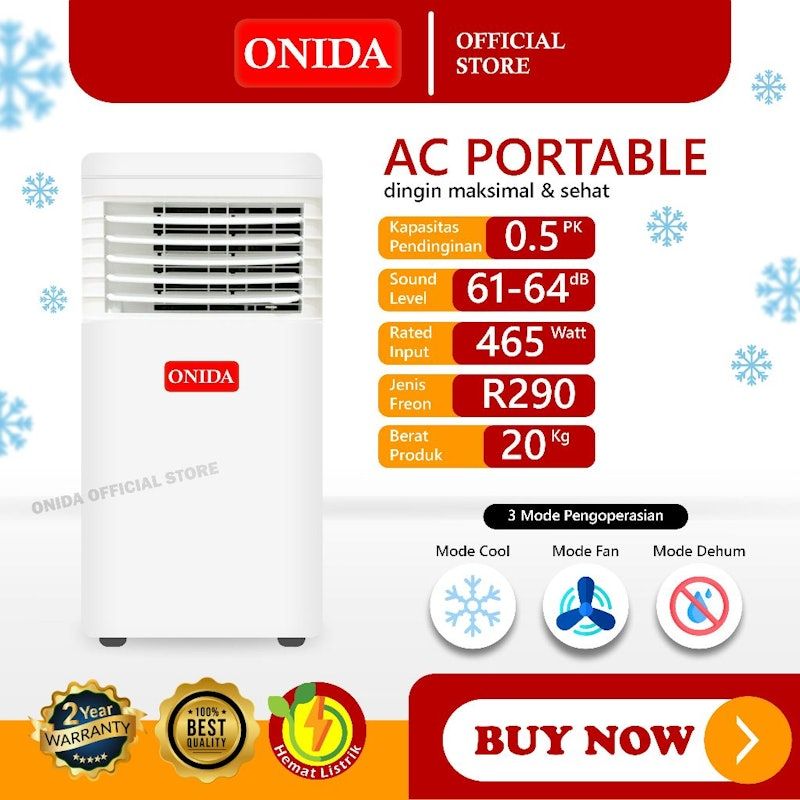 ONIDA AC Portable 0.5PK