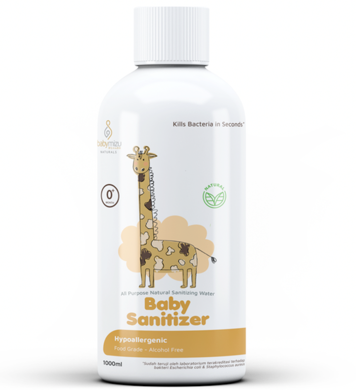 Baby Sanitizer Hypoallergenic All Purposes Sanitizing Water 100% Natural