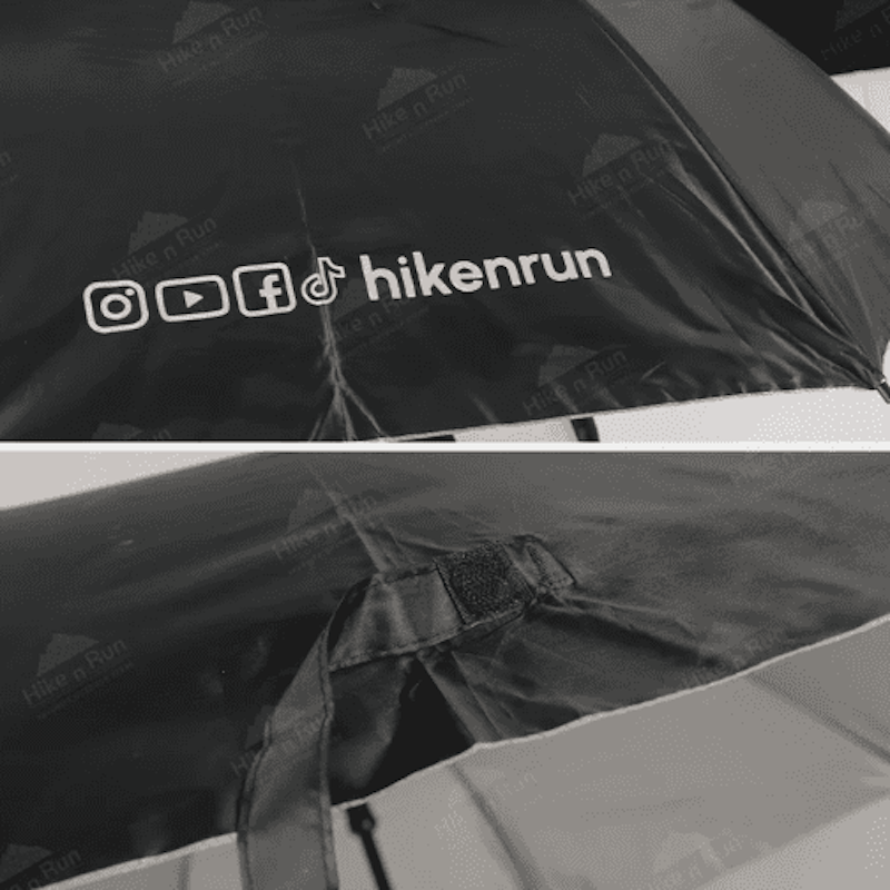 Hike N Run Payung Lipat Kecil Otomatis Anti UV Lipat Dua Premium