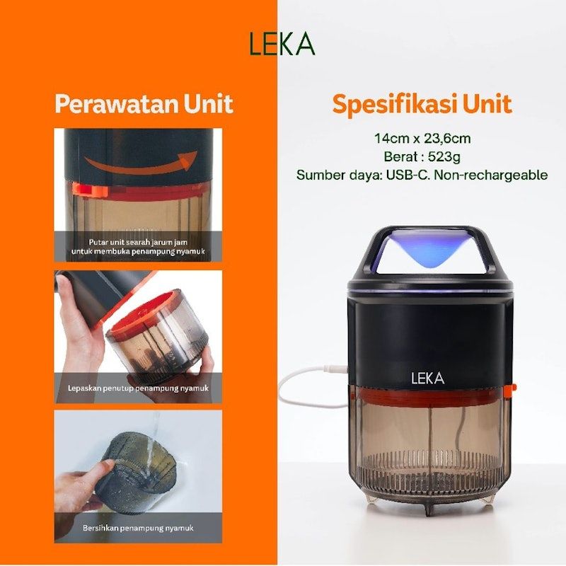 LEKA Eazy Mozzy Mosquito Trap