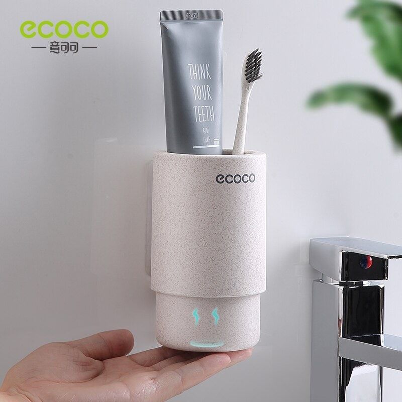 Magnet Toothbrush Holder Wheat - Single Cup