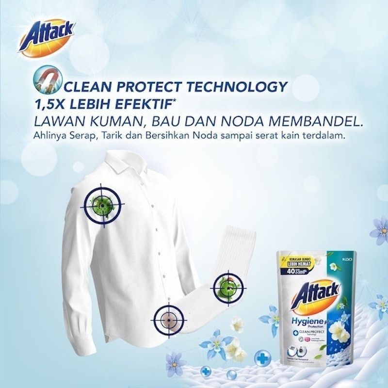Attack | Hygiene Plus Deterjen Cair