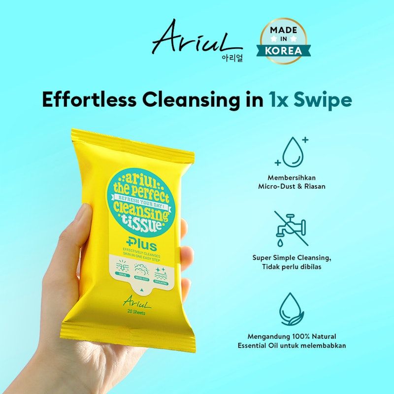 Ariul All Skin The Perfect Refresh Your Day! Cleansing Tissue Plus