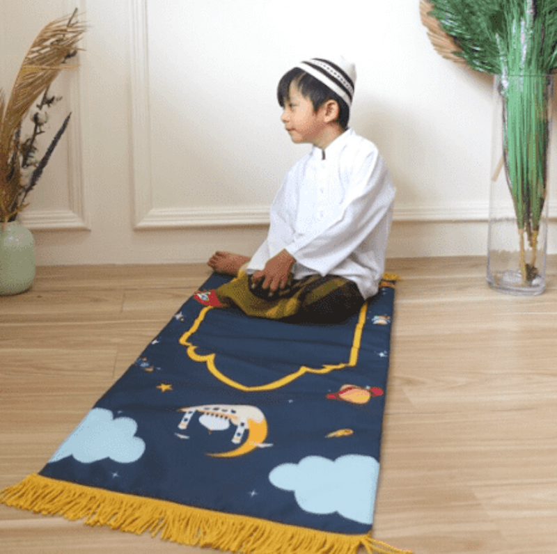 Sajadah Anak Print Anti Slip