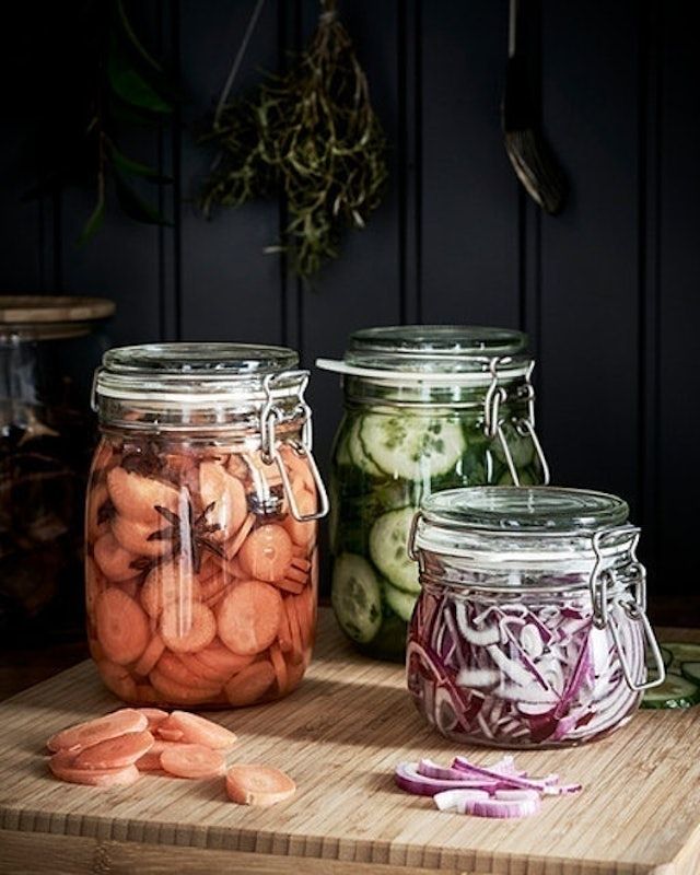 KORKEN Stoples dengan Penutup 1 L