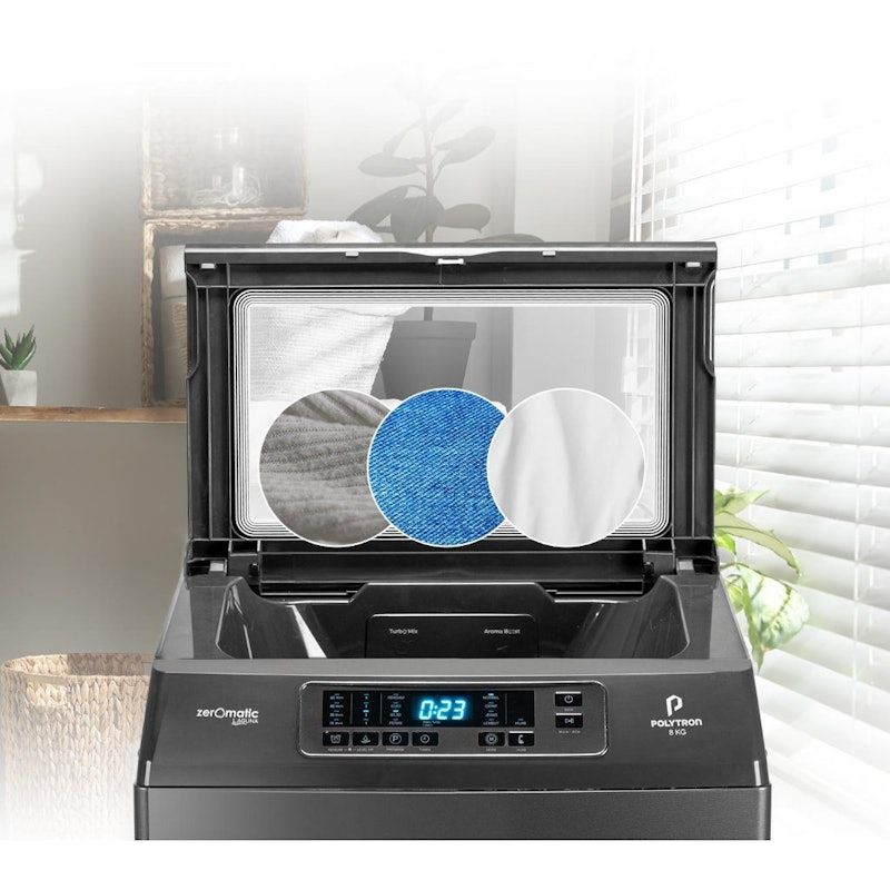 Polytron | Polytron Mesin Cuci 1 Tabung Zeromatic Laguna Series Hijab 10 kg