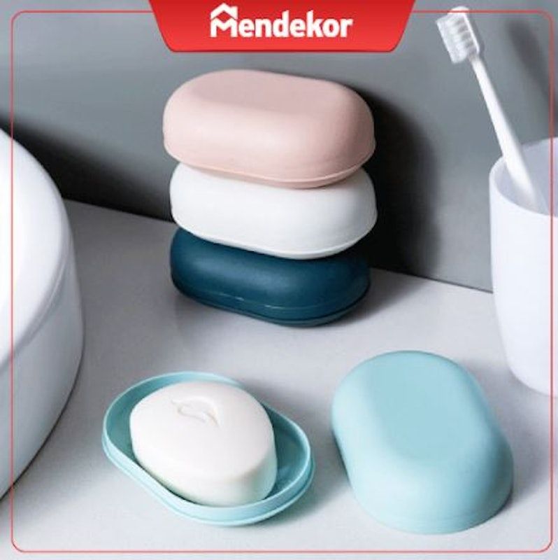 Tempat Sabun Batang Kotak Kamar Mandi Plastik