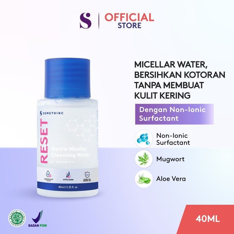 SOMETHINC | Reset Gentle Micellar Cleansing Water