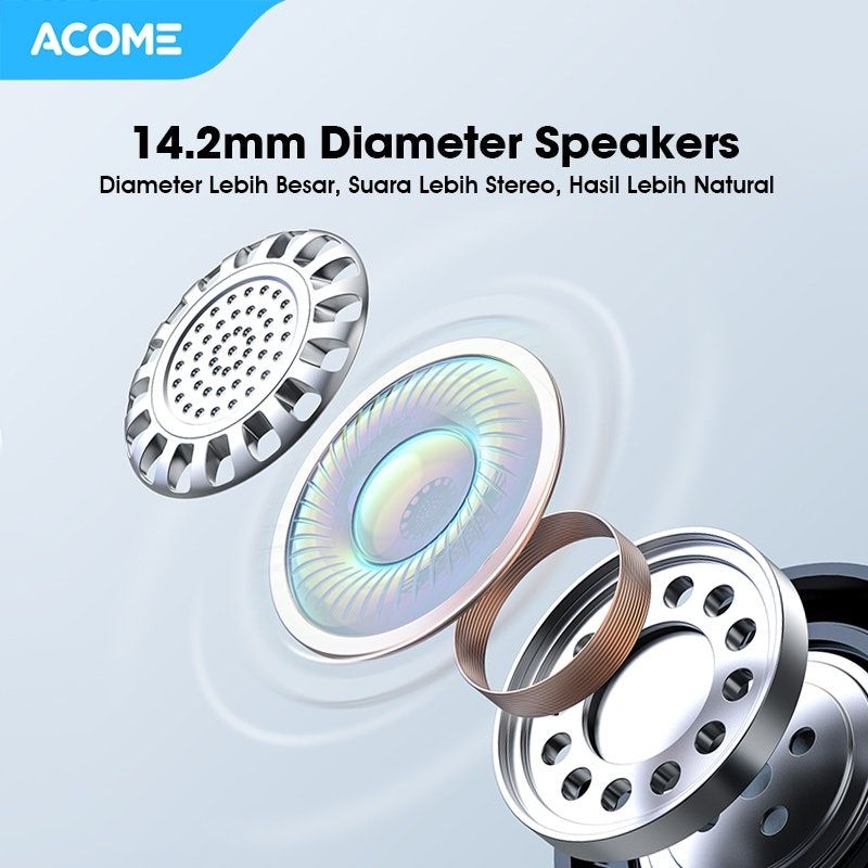 Wired Earphone Headset Aluminum Alloy