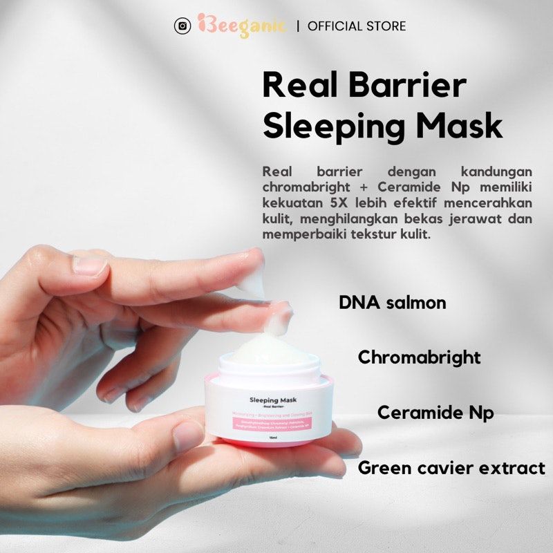 Real Barrier Sleeping Mask
