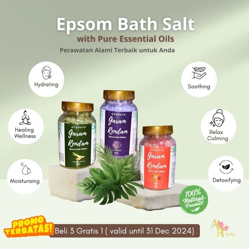 Ayuhayu Epsom Bath Salt