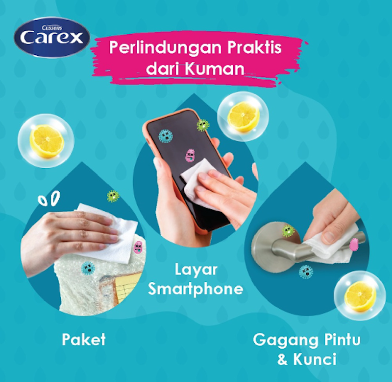 Carex Wipes Refreshing