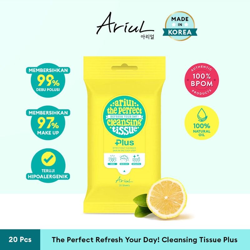 Ariul All Skin The Perfect Refresh Your Day! Cleansing Tissue Plus