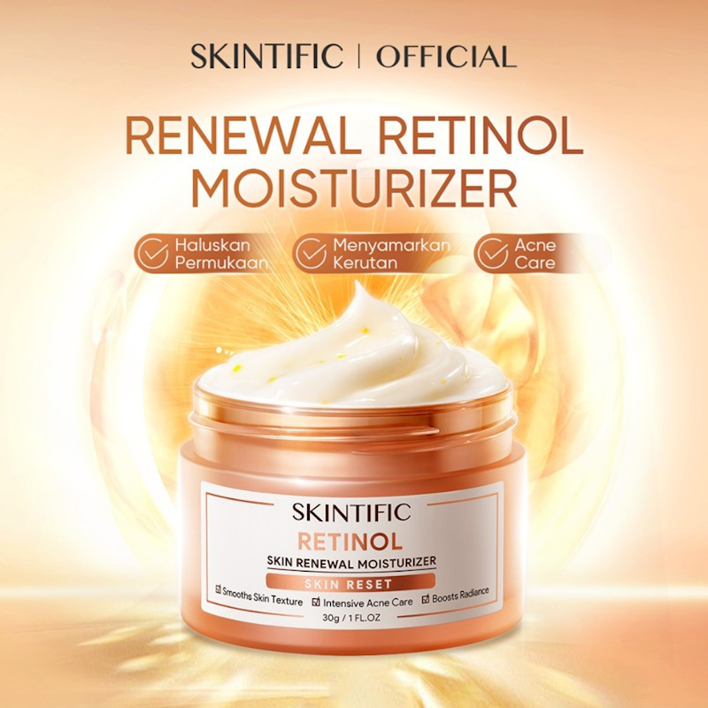 SKINTIFIC | Retinol Skin Renewal Moisturizer
