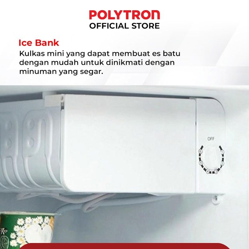 Polytron Mini Refrigerator 50L