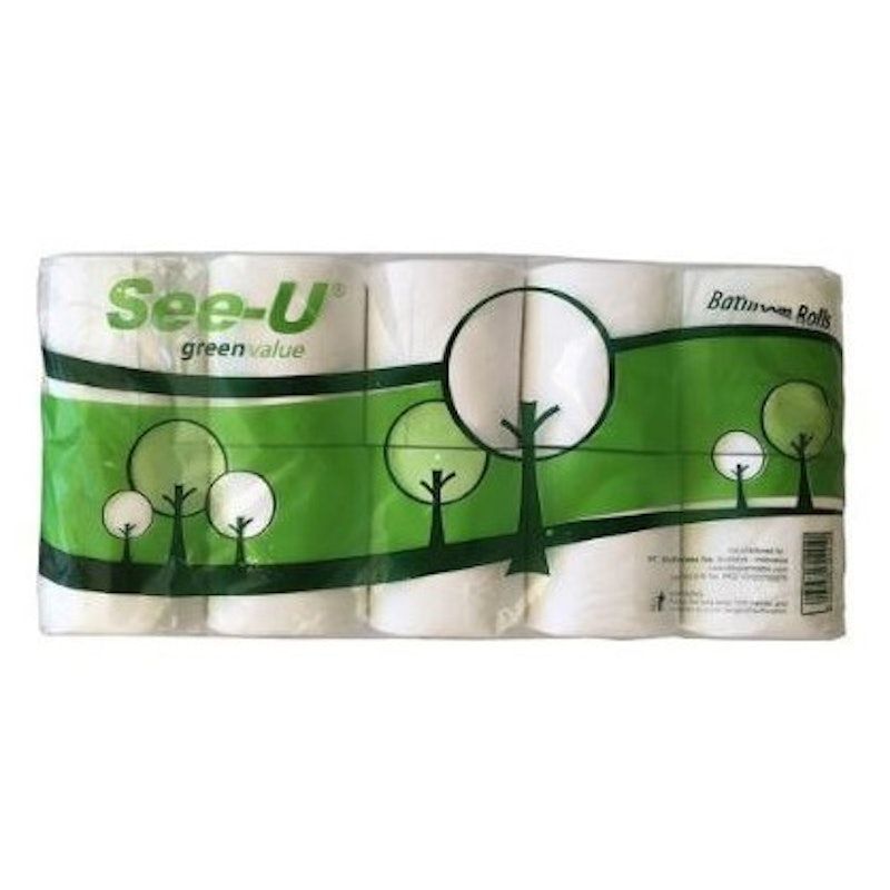 See-U Green Value Bathroom Coreless Tissue Emboss