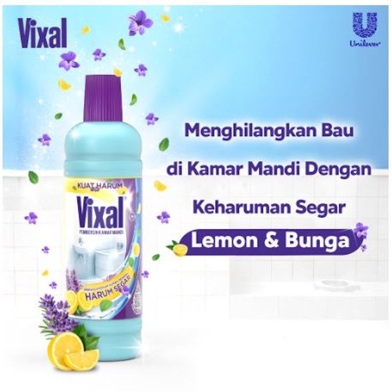 Vixal | Pembersih Kamar Mandi Kuat Harum