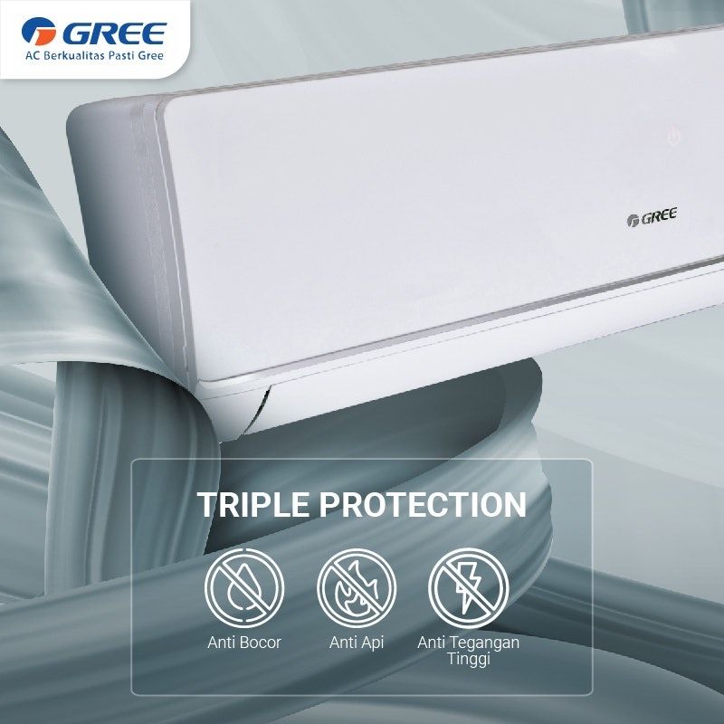Gree 3/4 PK Deluxe Low Watt