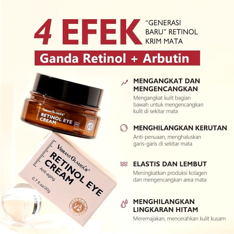 Vibrant Glamour Retinol Eye Cream