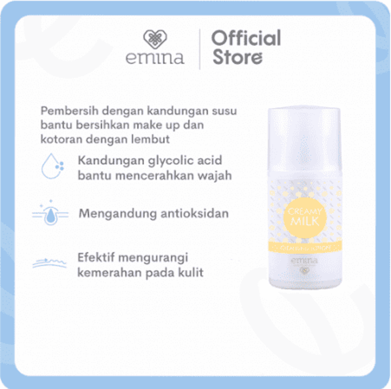 Emina | Creamy Milk Cleansing Lotion