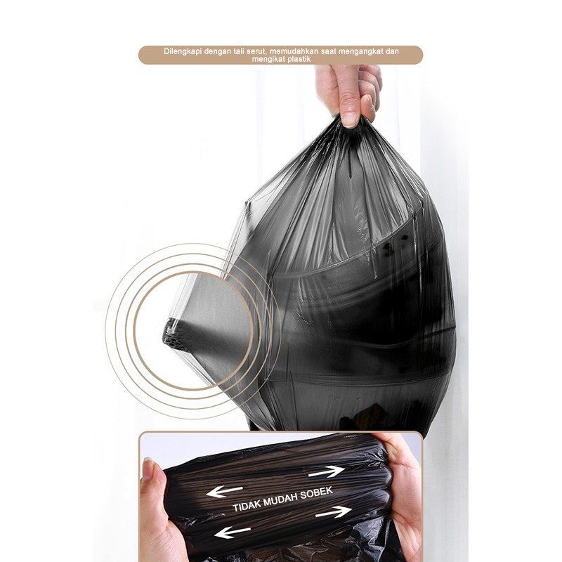 Kantong Plastik Sampah Tali Serut