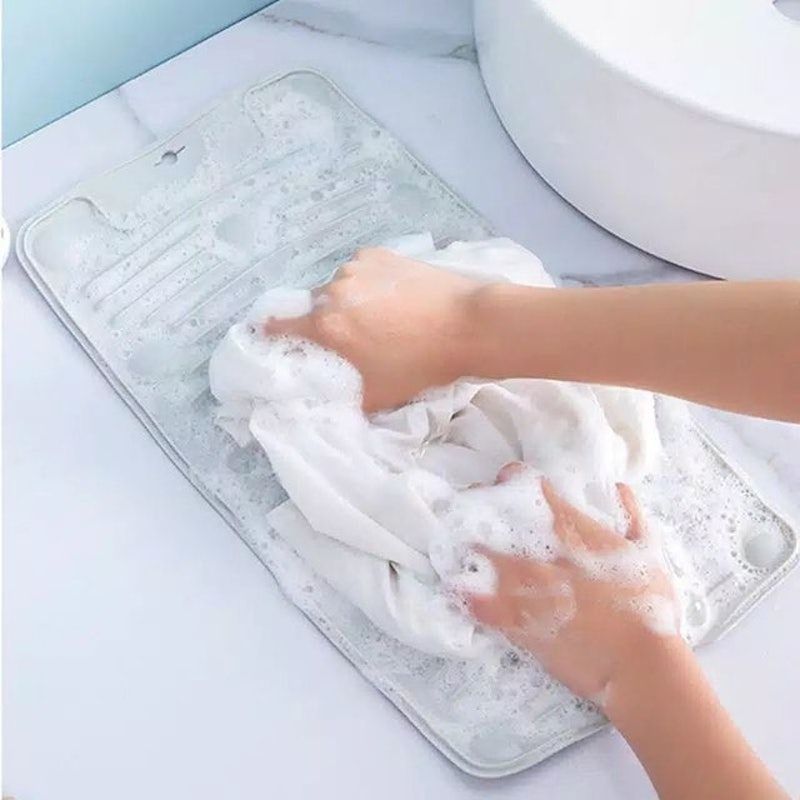 Papan Cuci Baju Serbaguna Silikon Lipat