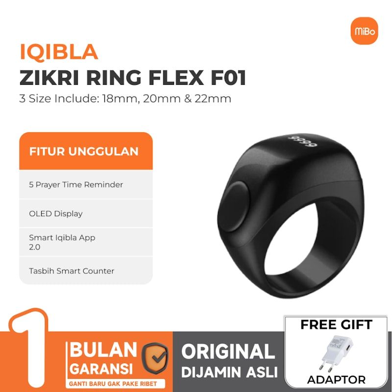 Zikr Smart Ring Flex F01 Lite