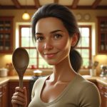 Inov Pelawi cooking influencer with a focus on baking and family-friendly meals.